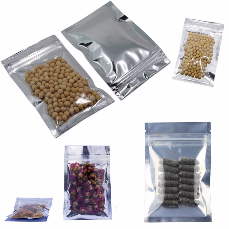 Clear Reclosable Mylar Bags