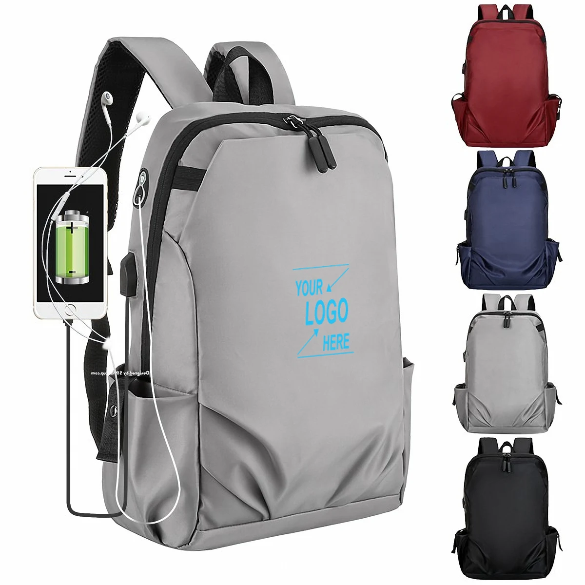 USB Charging Travel Backpack 1