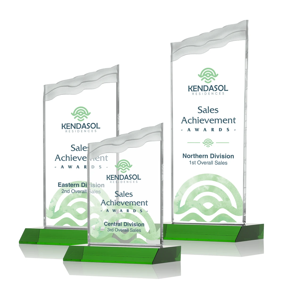 Oakwood VividPrint™ Award - Green 1