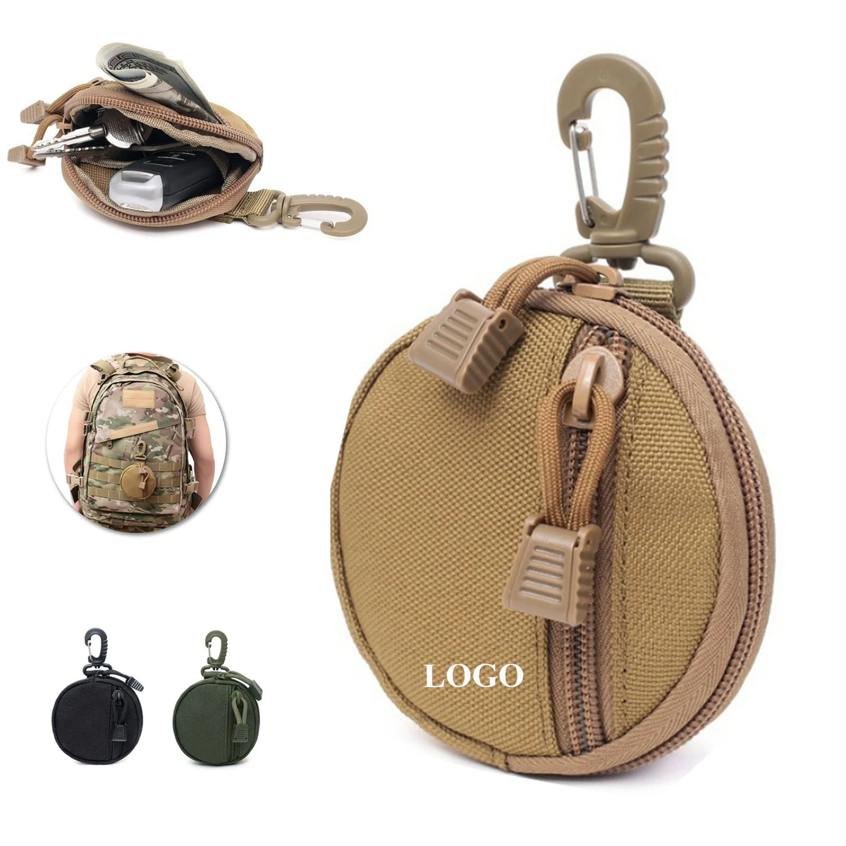 Nylon Coin Wallet 1