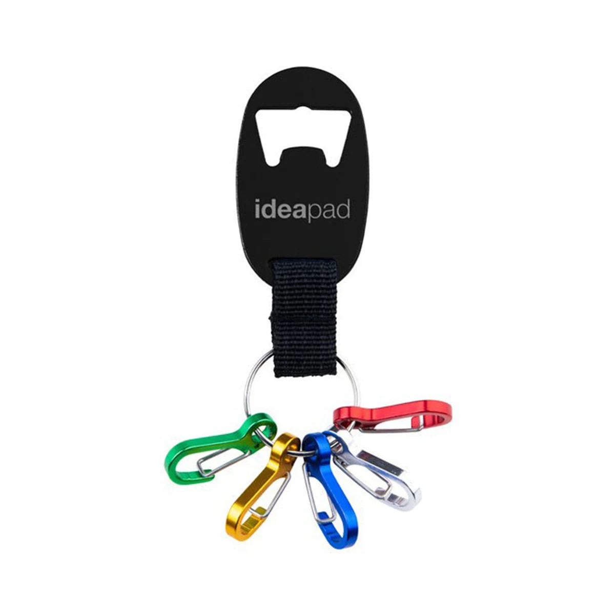 Keychain Bottle Opener with Carabiners 1