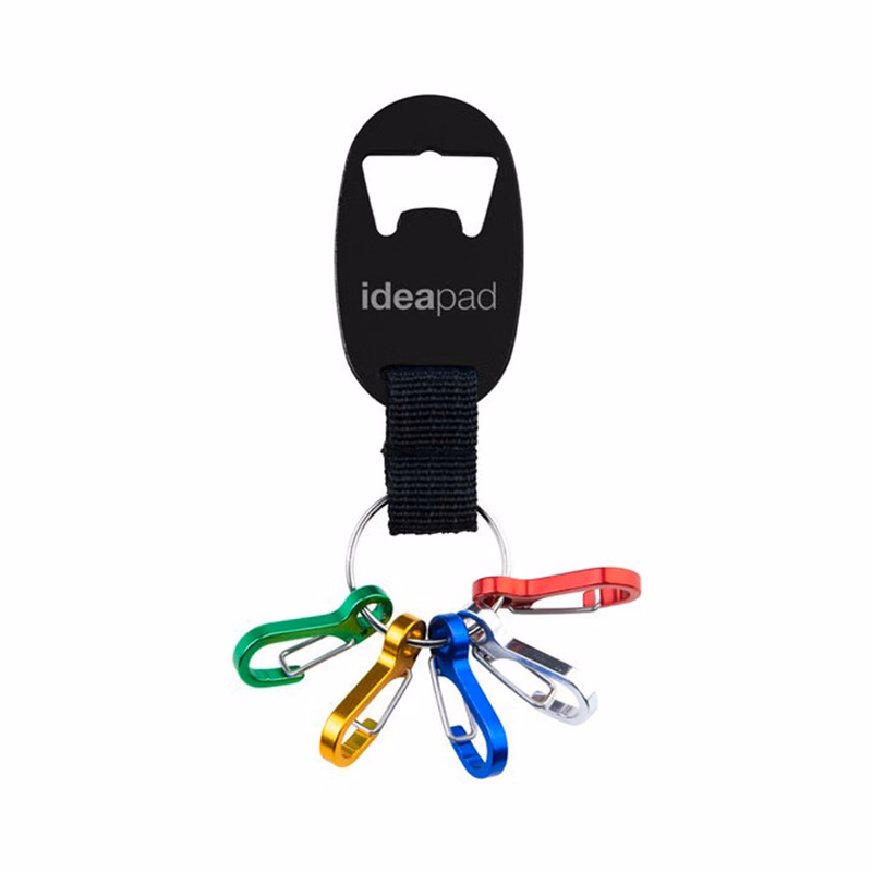 Keychain Bottle Opener with Carabiners