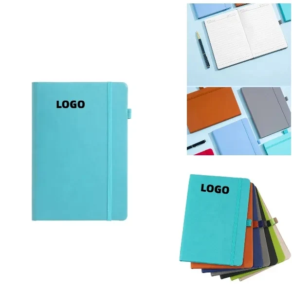 Custom Logo A5 PU Executive Notebook 1
