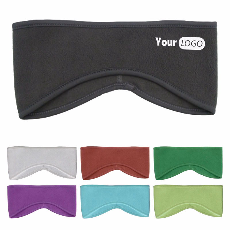 Polar Fleece Custom Headband For Cold Weather