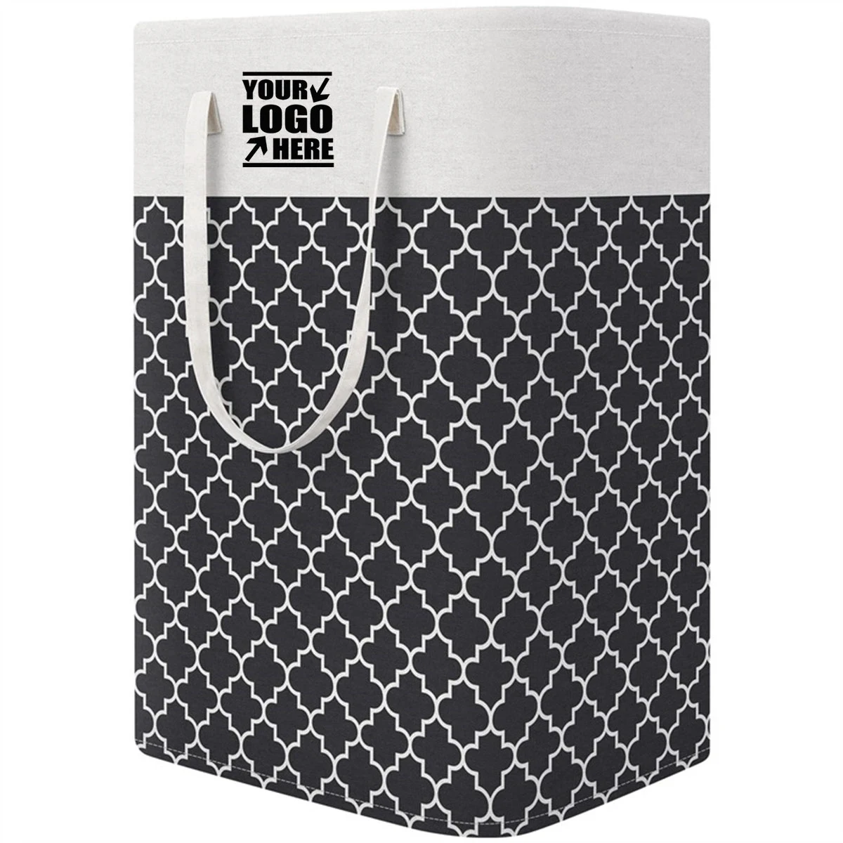 Laundry Hamper With Long Handles 1