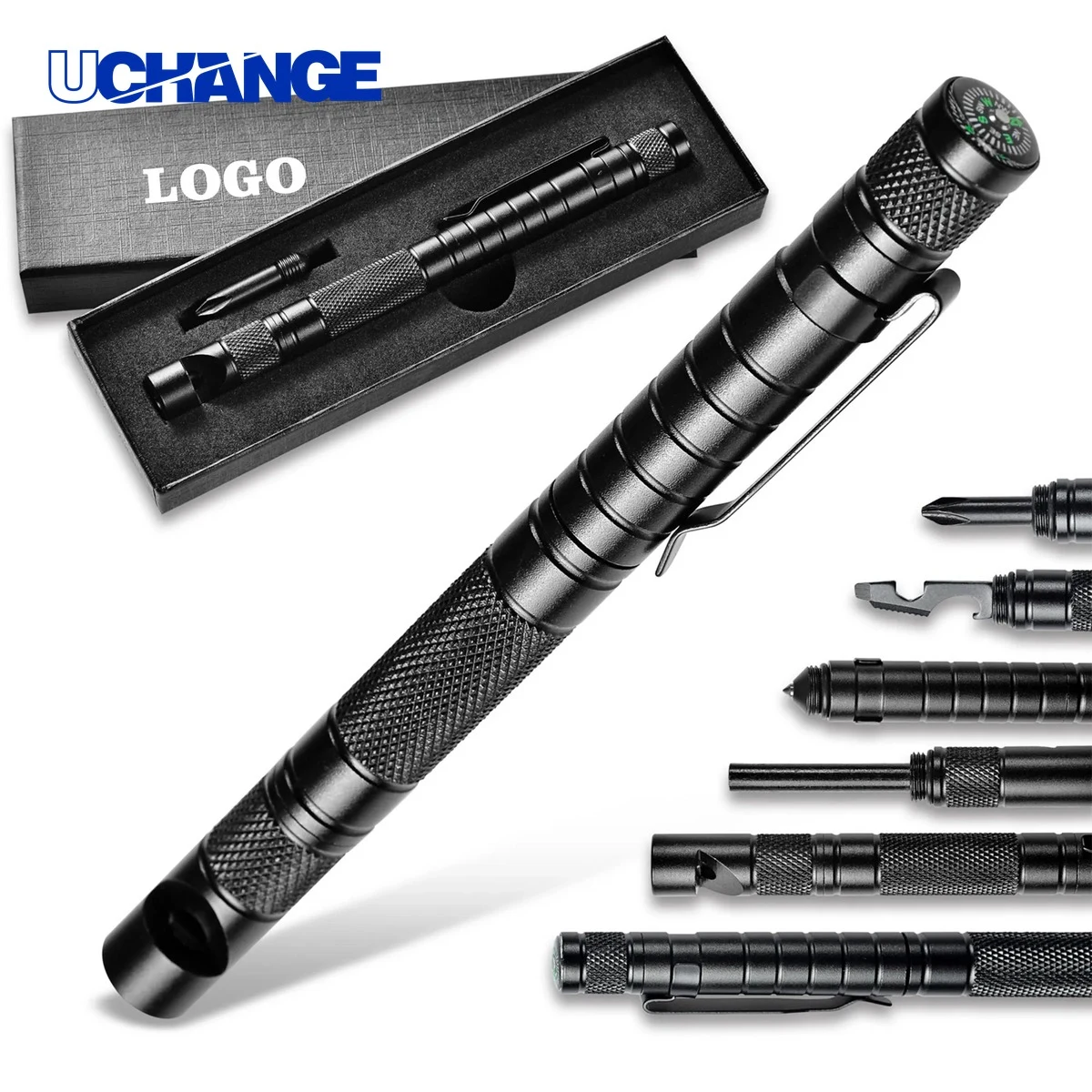 Multi function Outdoor Tactical Pen for Survival 1