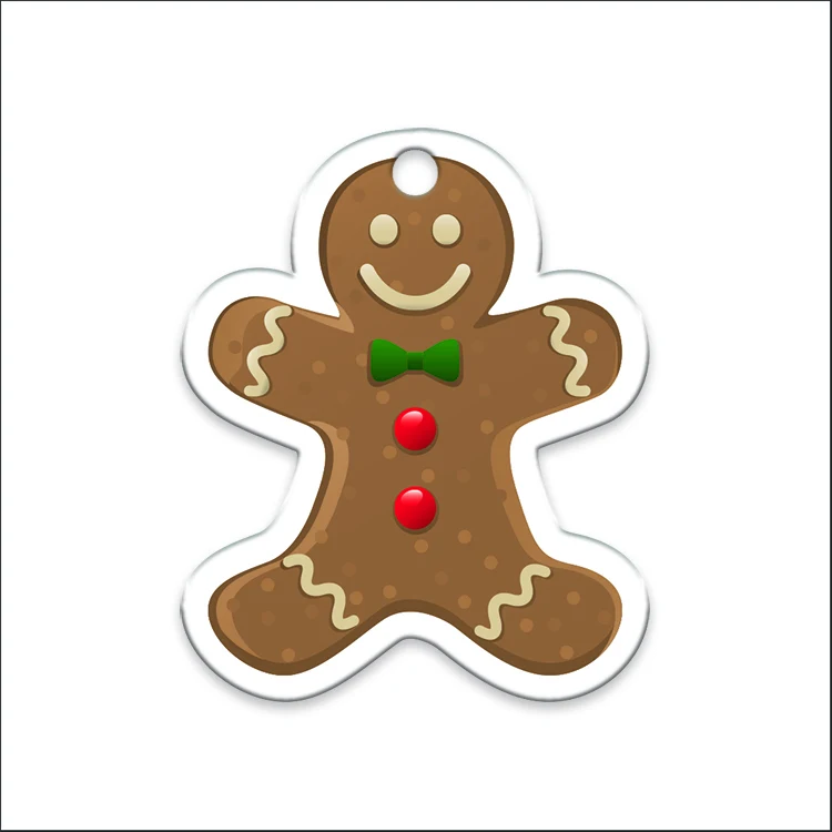 Gingerbread Man Ornament 1
