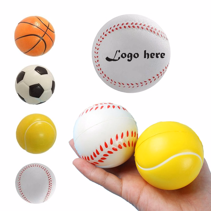 Mini Foam Athletic Stress Reliever Hand Grip Ball