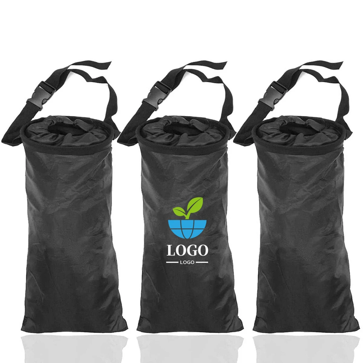 Waterproof Car Trash Can Back Seat Hanging Garbage Bag 1