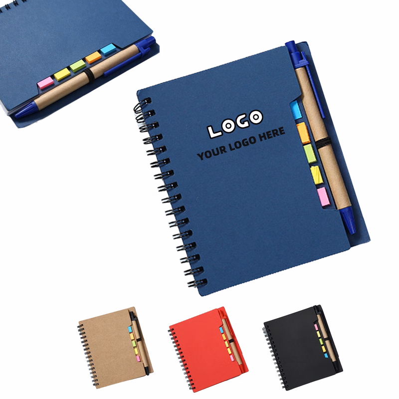 Integrated Memo Pad Journal