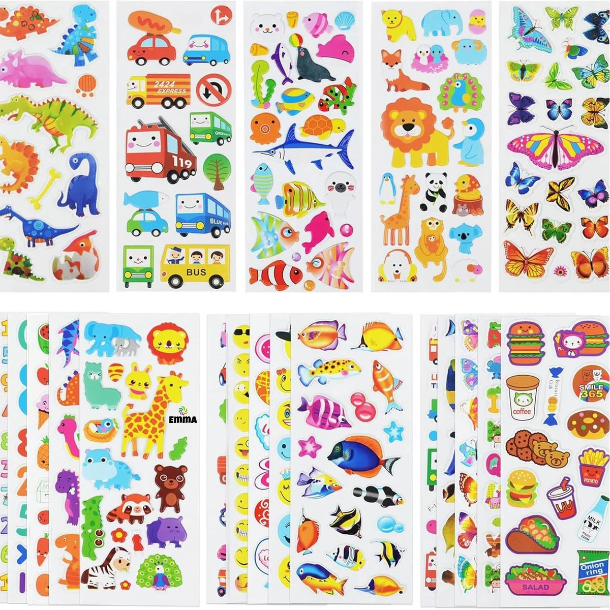 Waterproof Cartoon Stickers 1