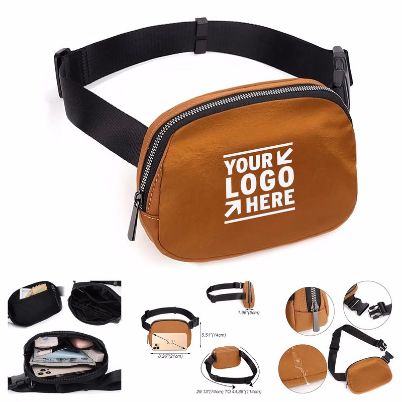 Water Repellent Nylon Belt Bag