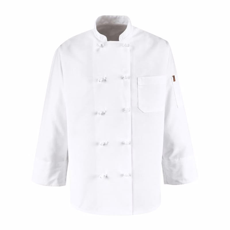 Chef Designs Ten Knot Button Chef Coat - 0421