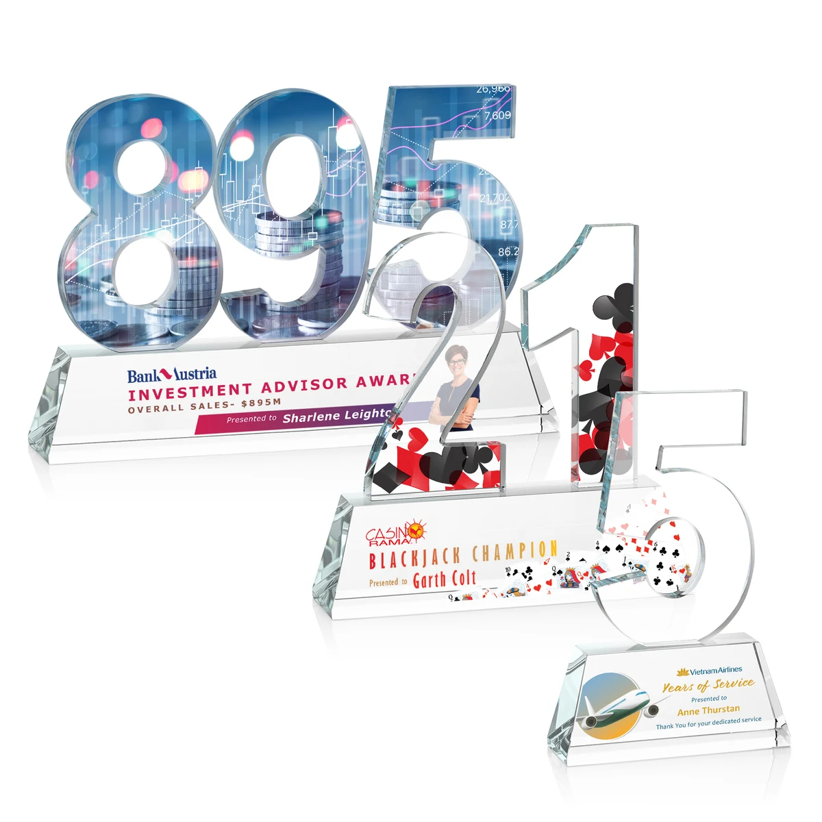 Milestone Optical VividPrint™ Award - Clear 1