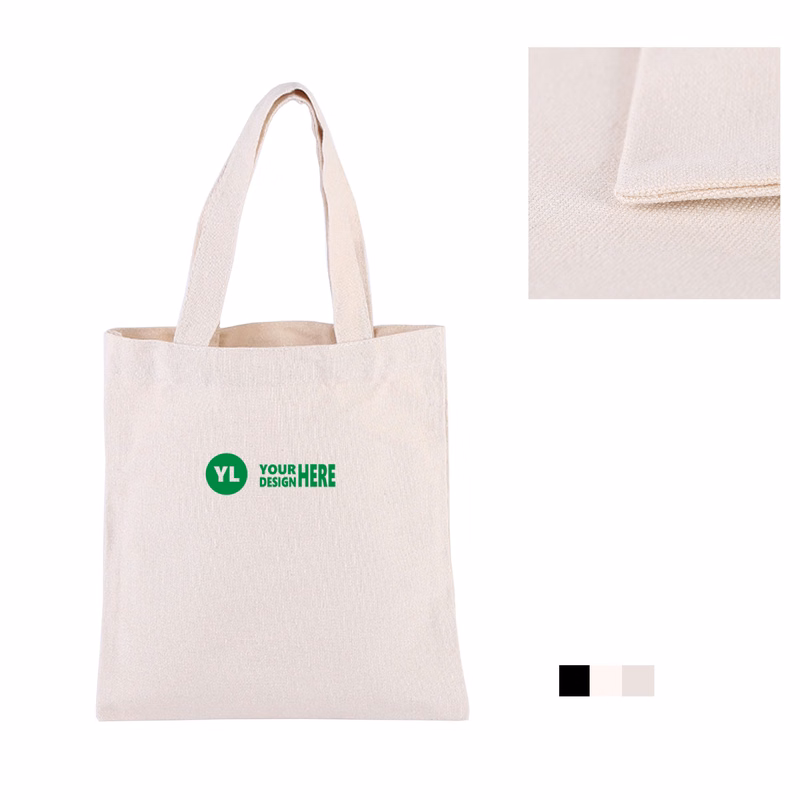 Customizable Vertical Canvas Tote For Daily Use