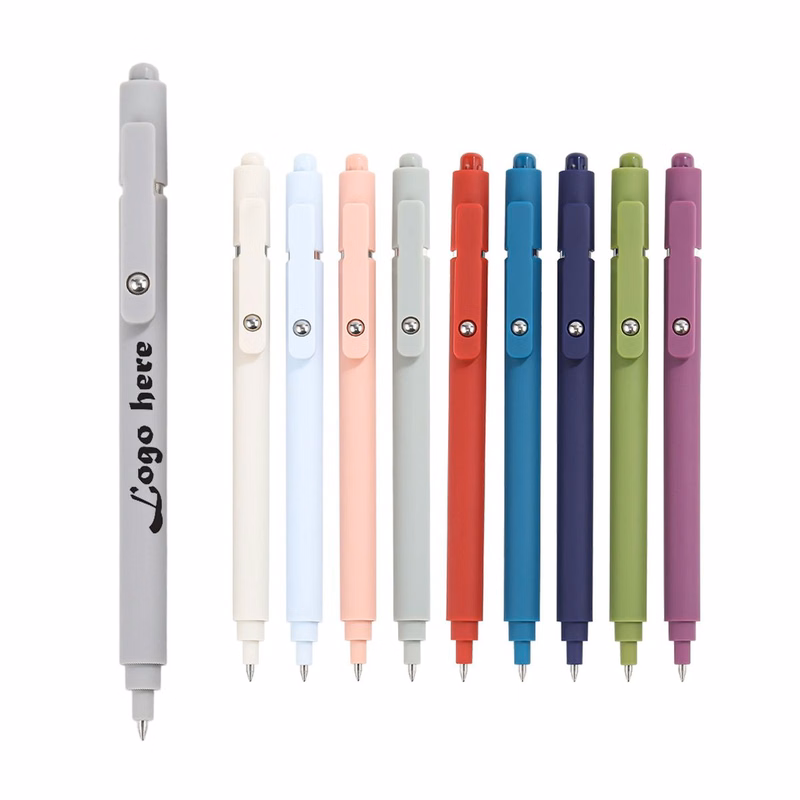 Morandi Color Bullet Tip Retractable Gel Pen