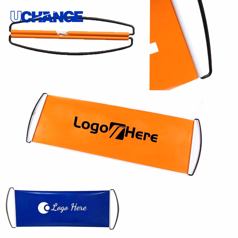 Custom Retractable Banner Hand Flag