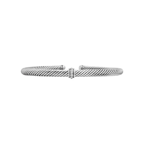 David Yurman Classic Cable Station Bracelet 1