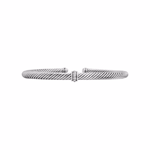 David Yurman Classic Cable Station Bracelet