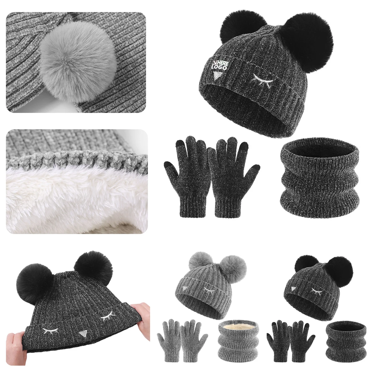 Children's Winter Knitts Set 1