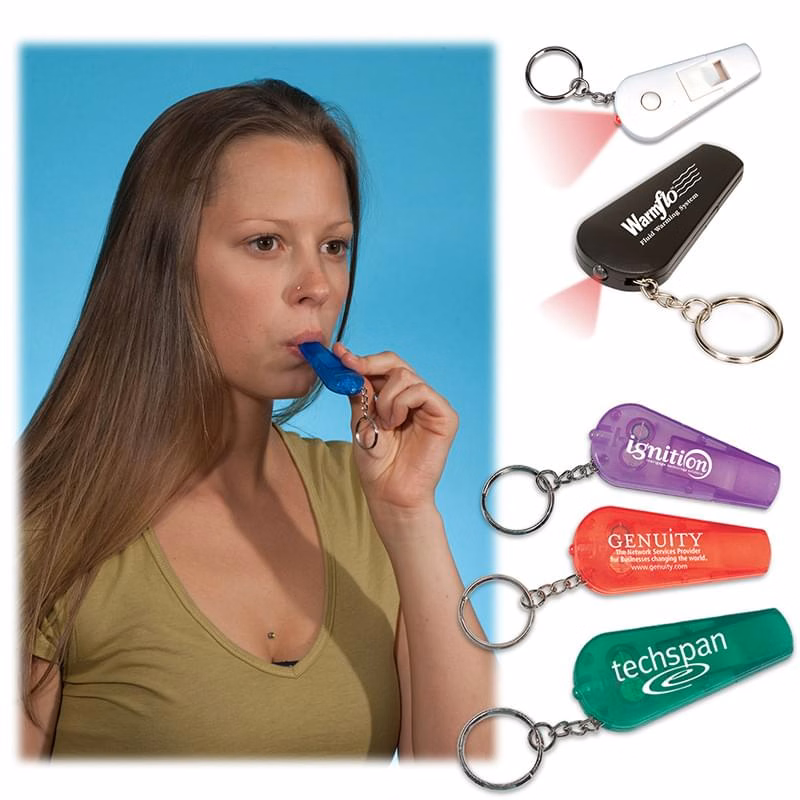 Light 'n Whistle Key Tag