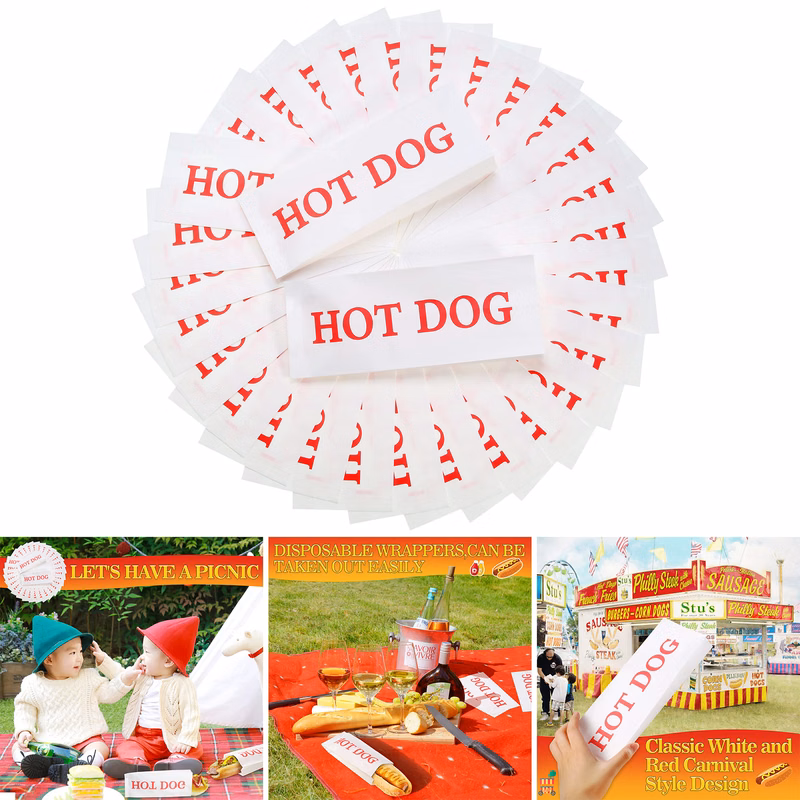 Hot Dog and Hamburger Bags