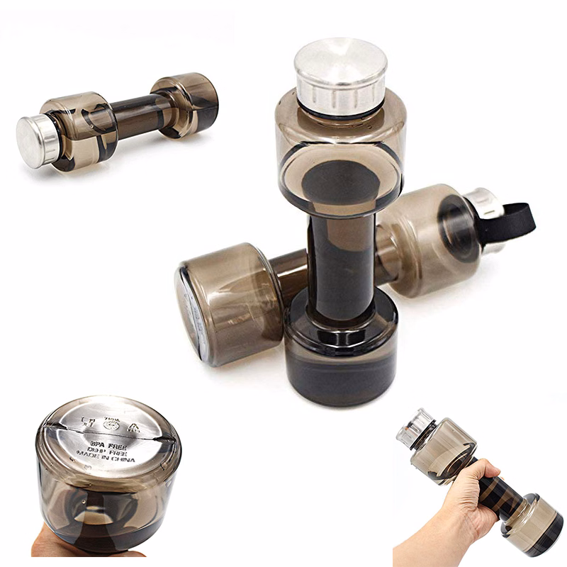 25.5oz Dumbbell Shape Sports Water Bottle