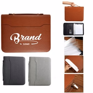 PU Writing Folder With Elegant Closure
