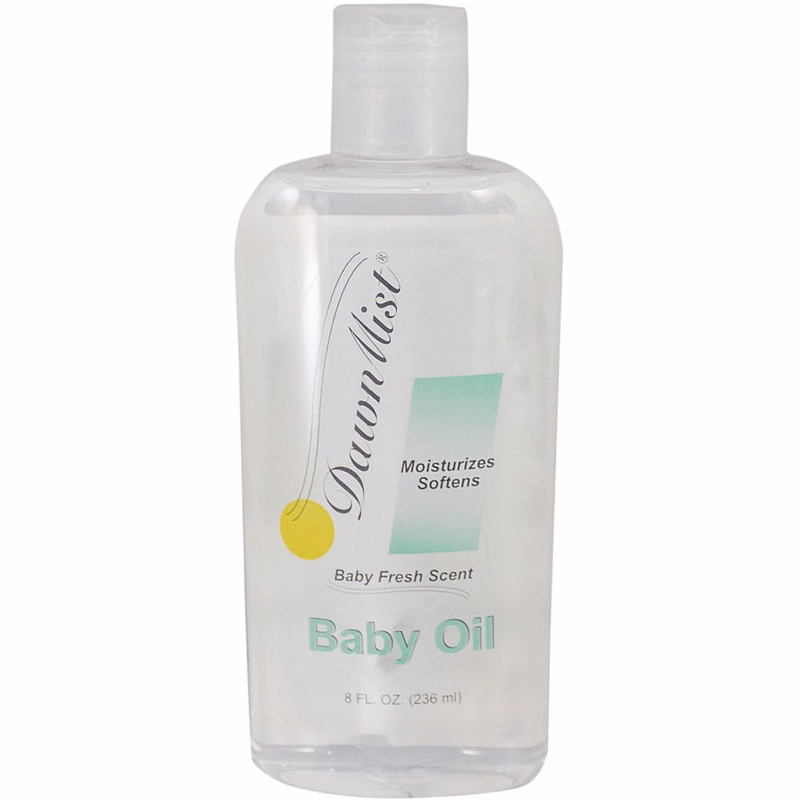 Baby Oil - 8 oz Pure Mineral Oil
