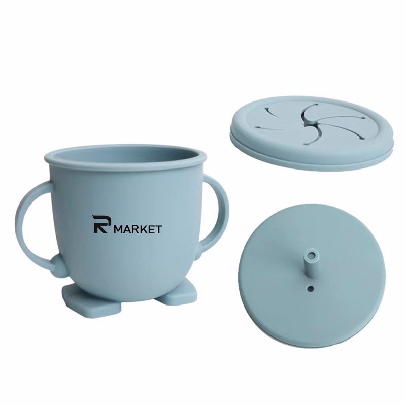 Silicone Baby Drinking/Snack Cup