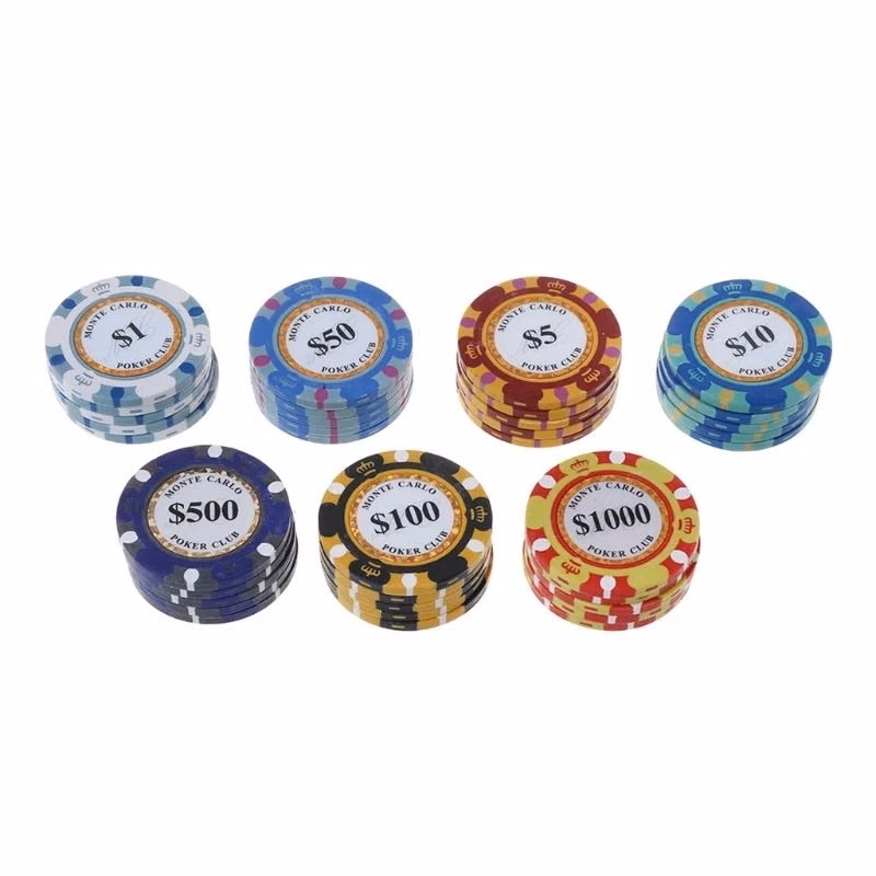Colorful Pocker chips