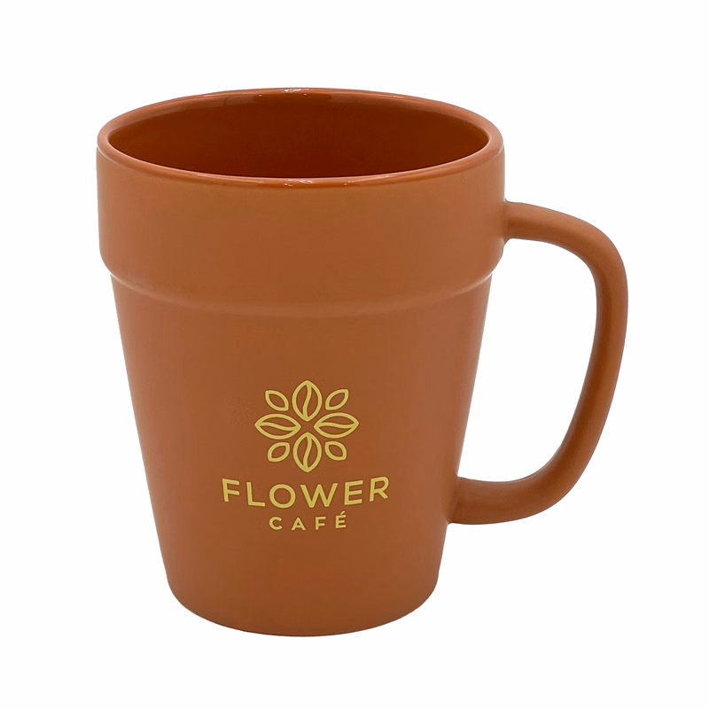 14 oz. Flower Pot Mug