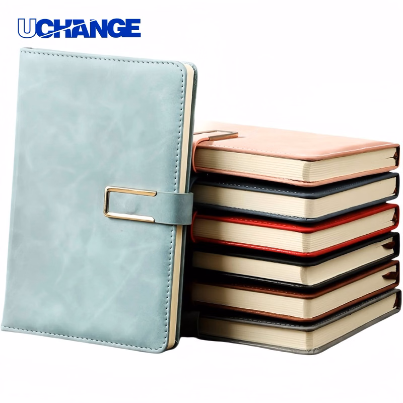 A5 U-Shaped Magnetic Buckle Notebook Journal