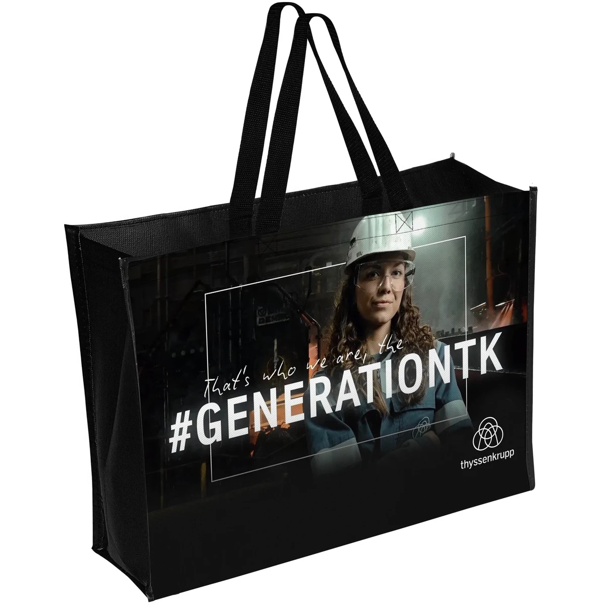 20" x 16" Laminated Full-Color Tote Bag 1