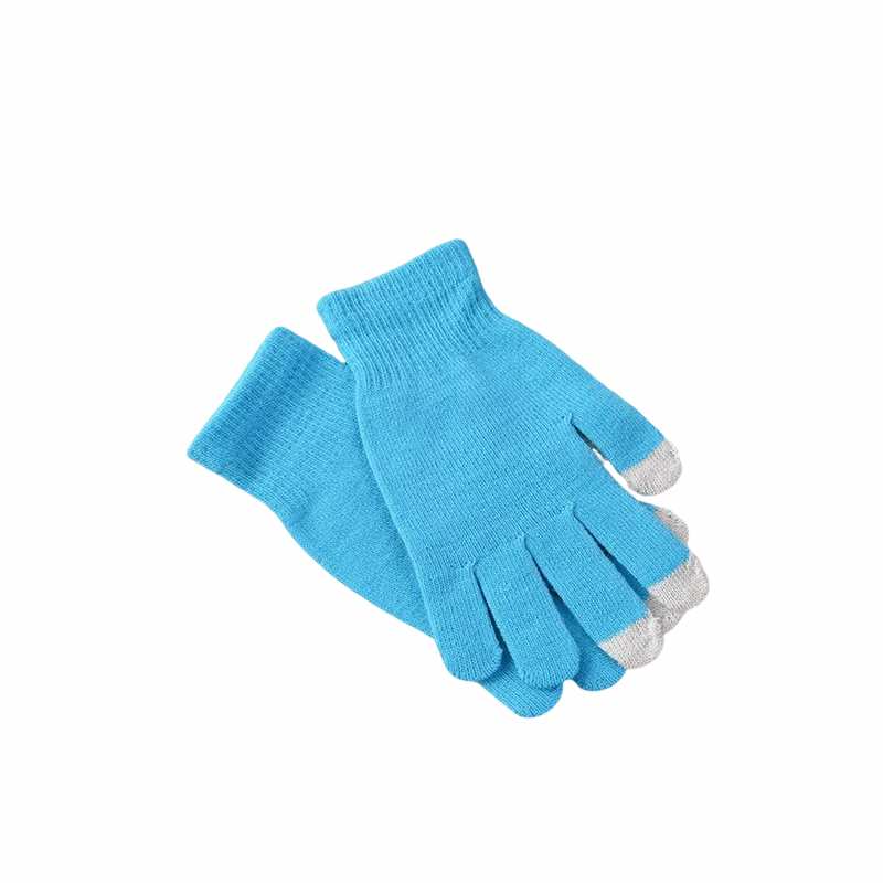 Acrylic Touch Screen Winter Gloves Three Finger Design