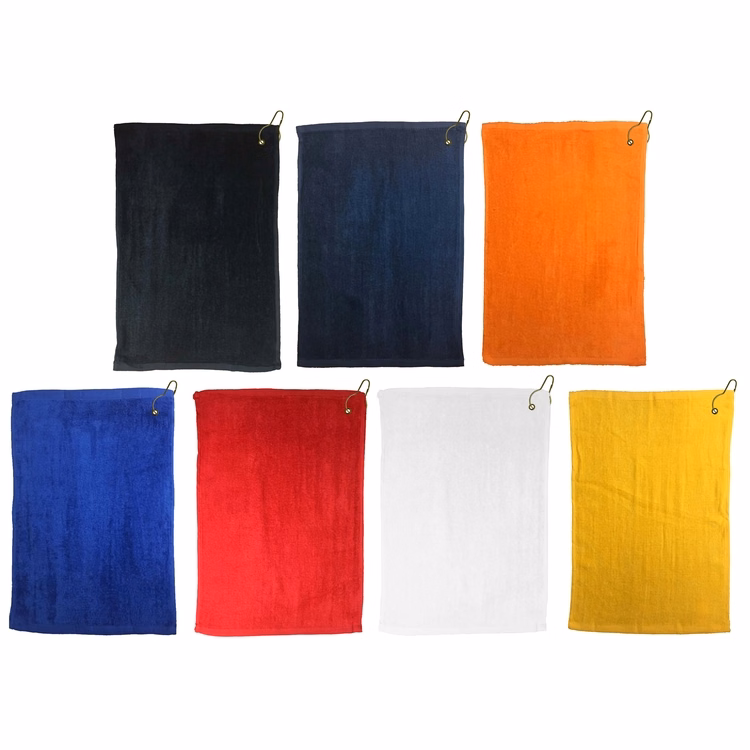 11" x 17" Golf Towel with Grommet and Hook
