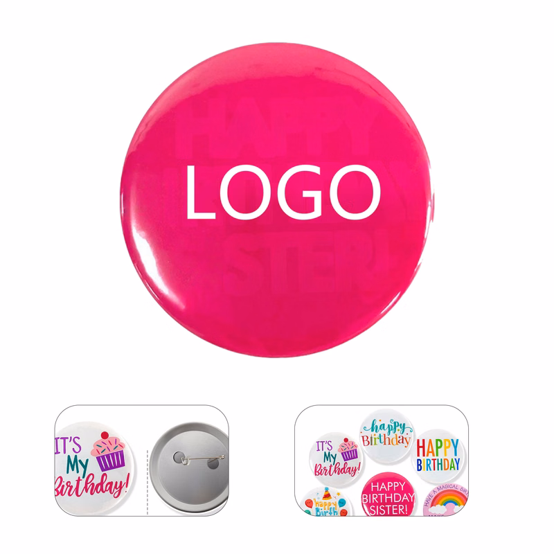 Customized Round Button Badges