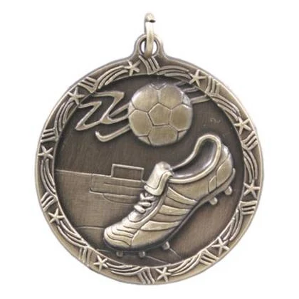 Soccer Shooting Star Medal, 1 3/4" 1