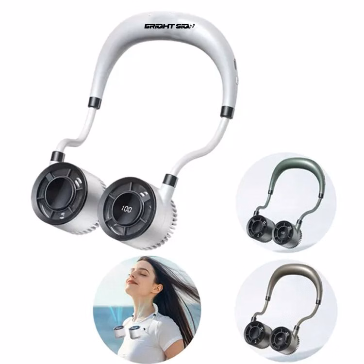 Hands-Free Wearable Neck Fan