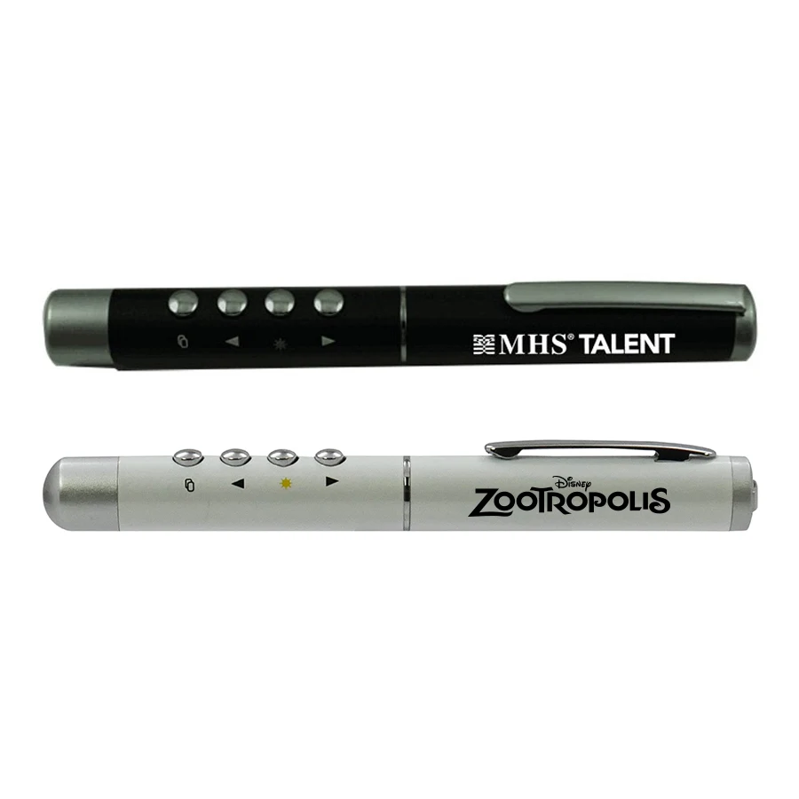 Wireless Presentation Remote with Red Laser Pointer and Blank Screen Control 1