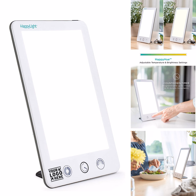 10,000 Lux UV-Free Therapy Lamp LED Bright White Light with Adjustable Brightness Countdown Timer