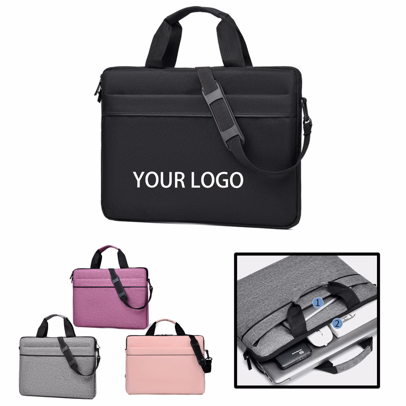 MOQ:1pc Business Laptop Case With Handle