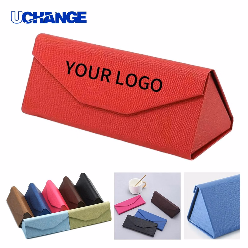 Metal Leather Eyeglass Case