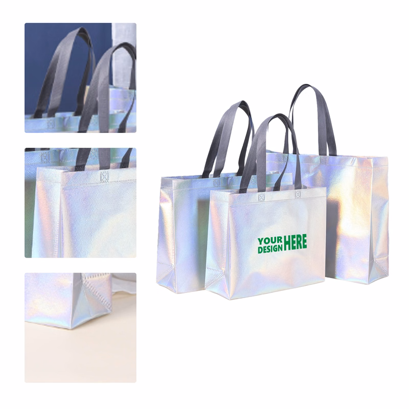 MOQ 50 Non-Woven Fabric Tote Bag for Clothing Store