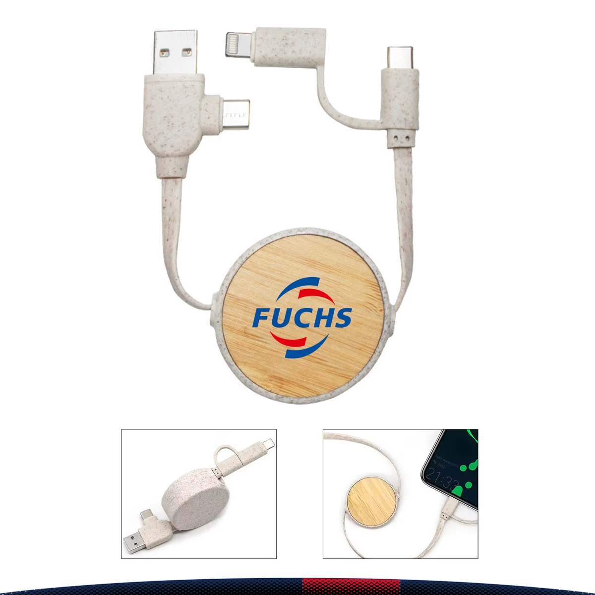 Eco-Friendly Retractable Charging Cable 1