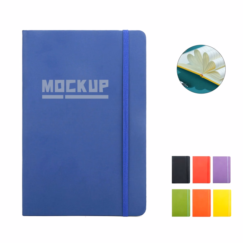 A5 Hardcover Notebook With Elastic Band