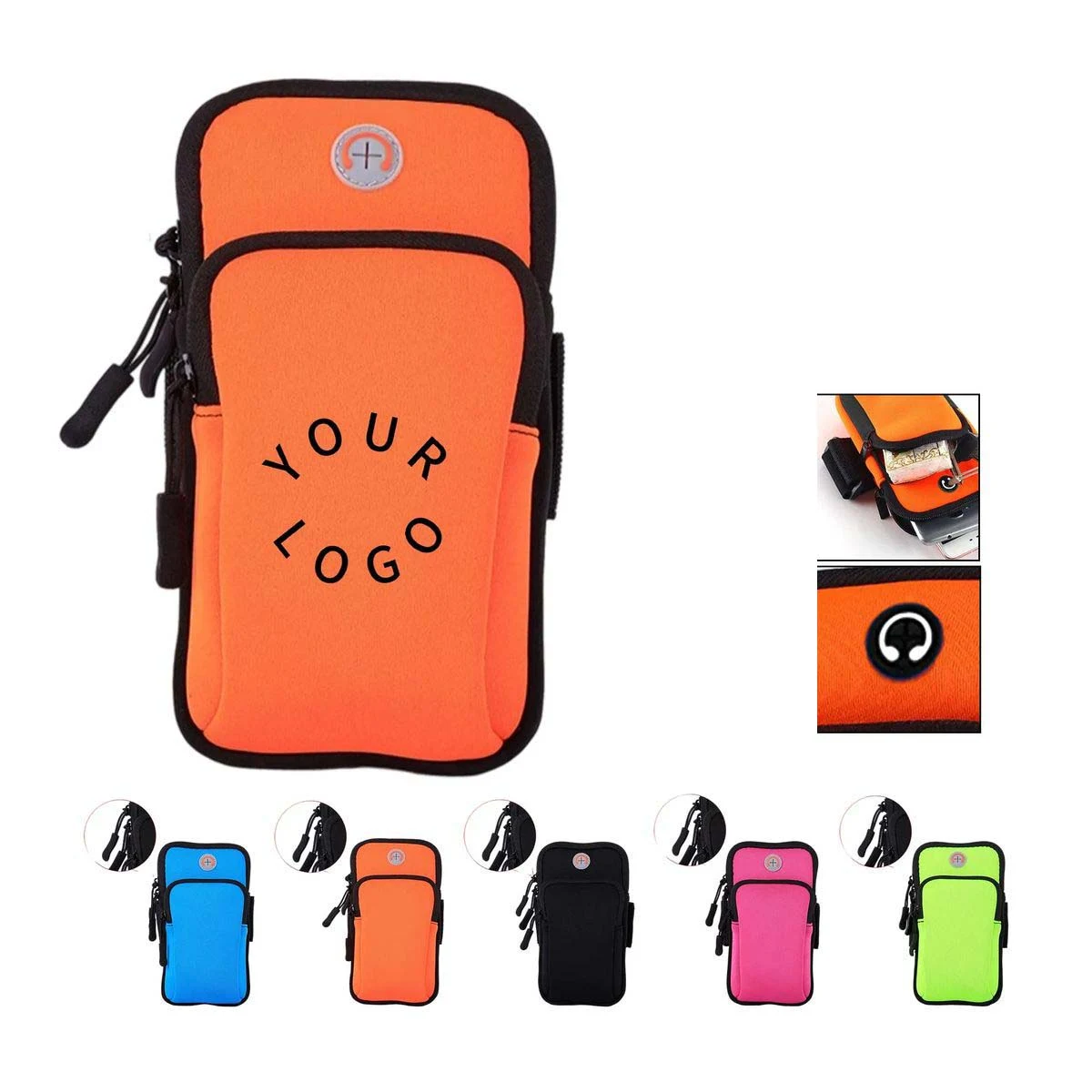 Neoprene Arm Sports Bag for Phones Keys and Essentials 1