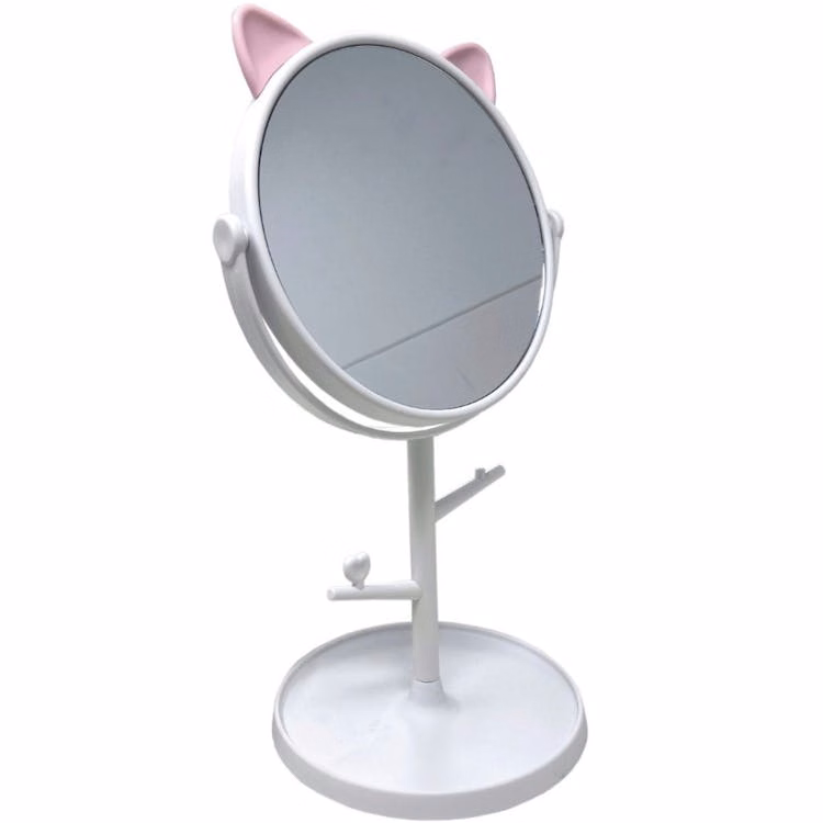 Vanity Mirrors - Cute Cat Ear Hooks & Tray
