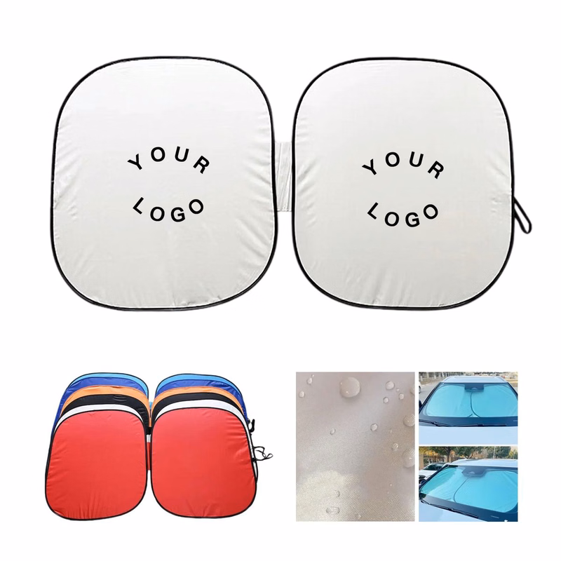 Custom Polyester Car Windshield Sun Shade