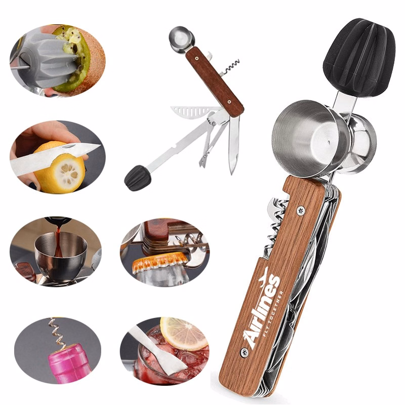 All In One Bartender Mixology Cocktail Multi Tool